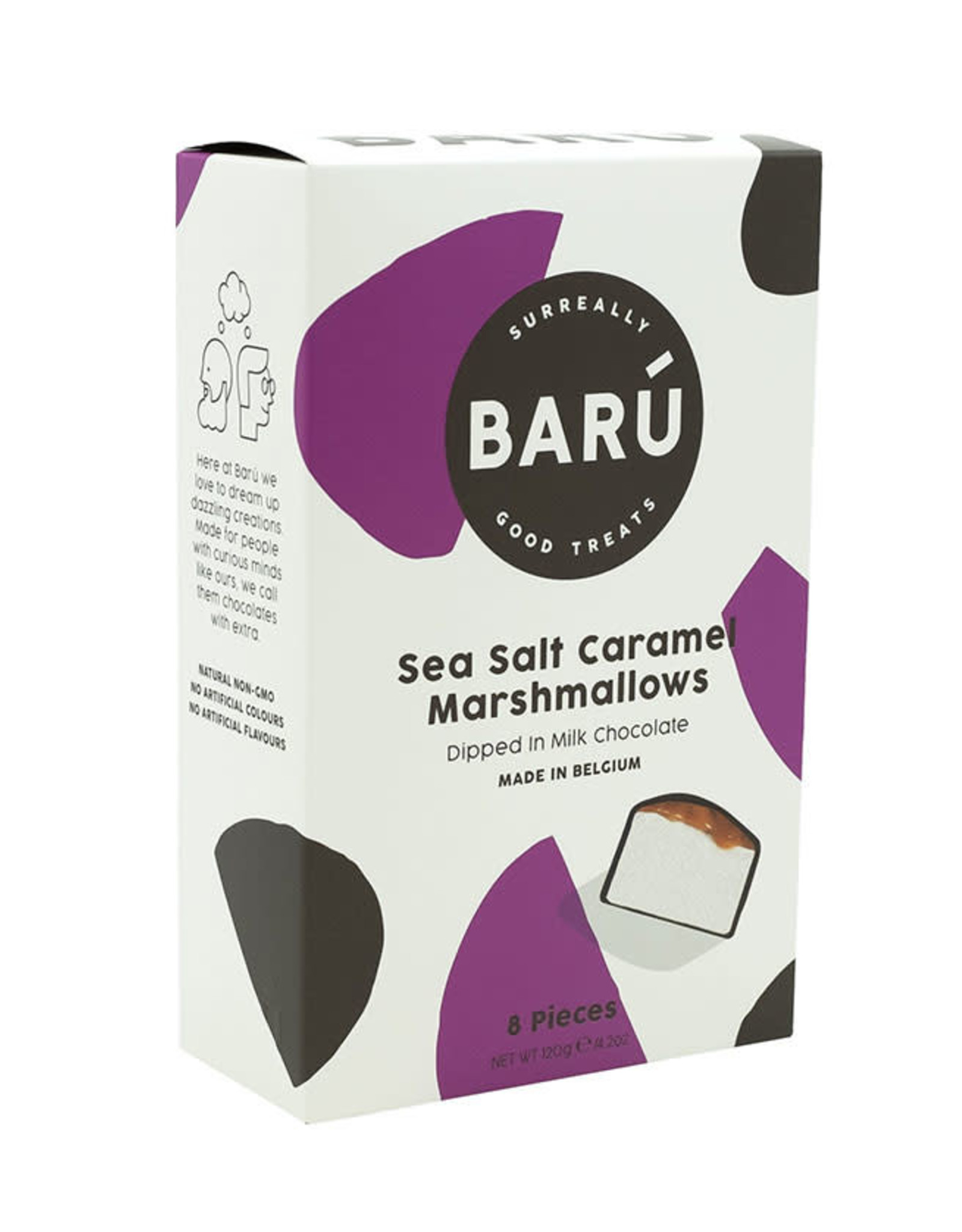 BARÚ Baru Milk Chocolate Marshmallows-sea salt caramel