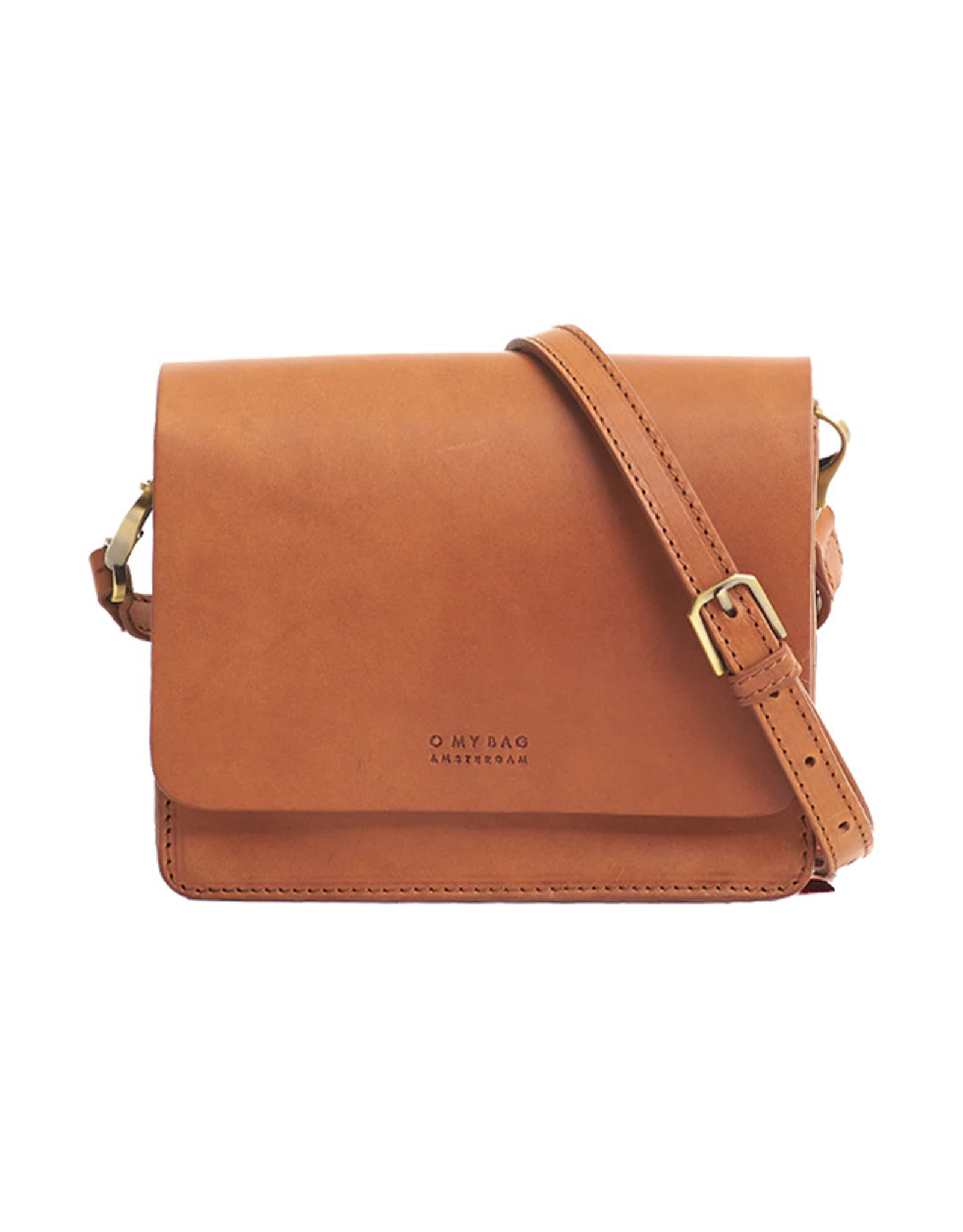 O My Bag Handtas Audrey Mini / 2 Straps-cognac (classic leather)