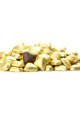 Wenskaart + Chocolade hart-Juf jij bent goud waard