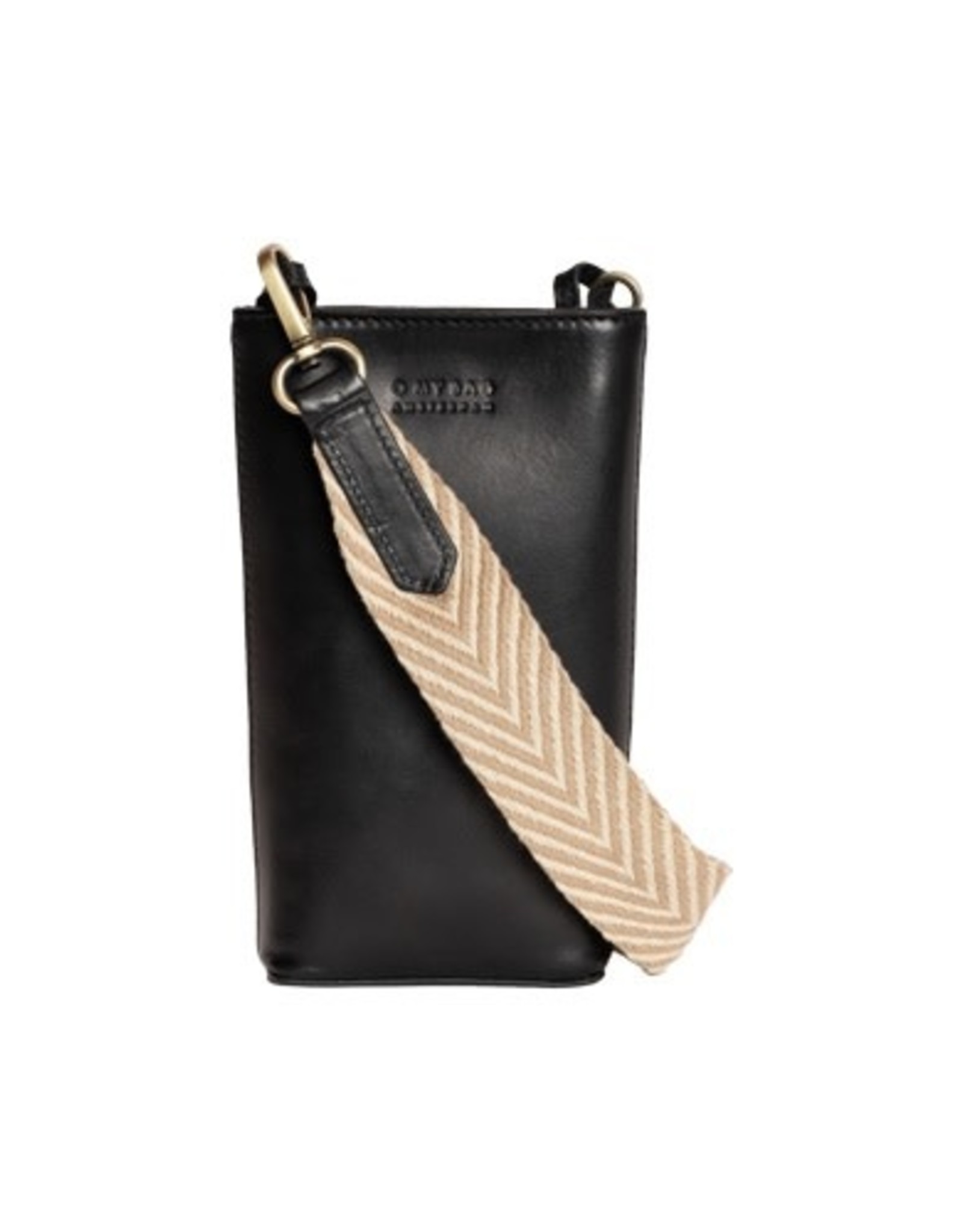 O My Bag Charlie Phone Bag / 2 Straps-black (classic leather)