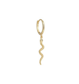 Ellen Beekmans Oorbel Single Snake-gold