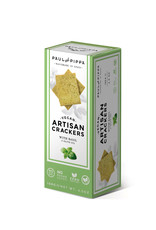 Vegan Artisan Crackers 130gr-basilicum