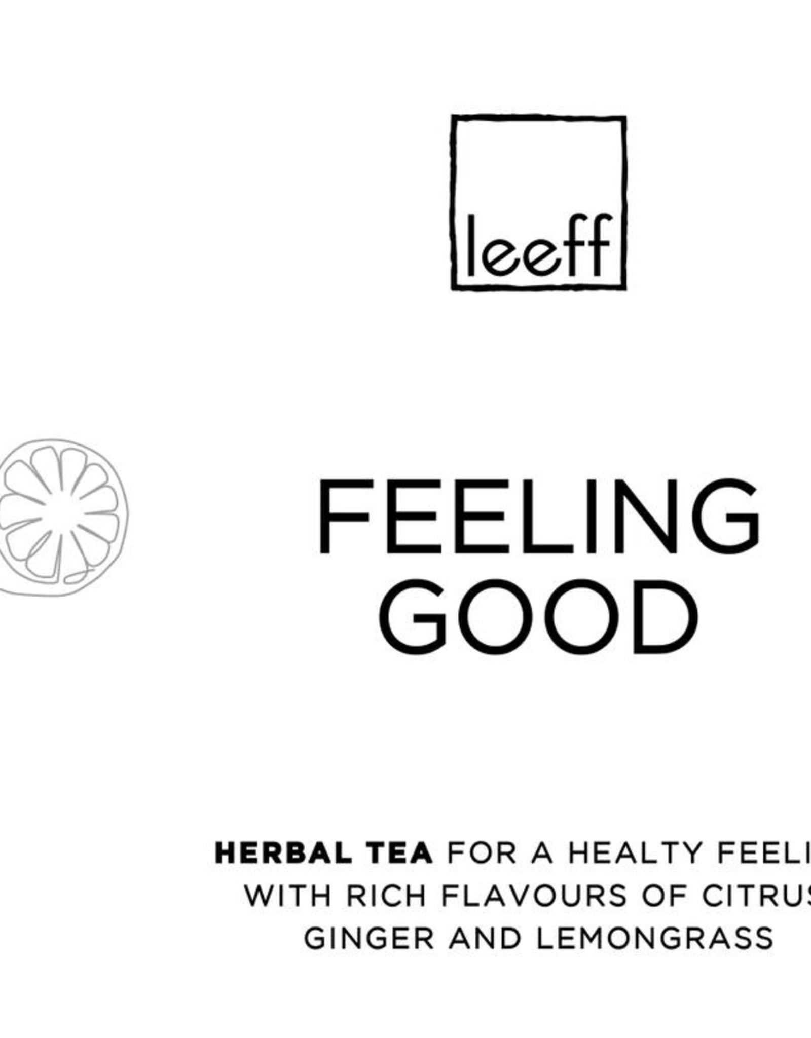 Leeff Thee ‘Feeling Good’ Kruiden Thee-citrus/gember/citroengras
