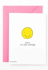 Studio Flash Wenskaart: Smile It's Your Birthday