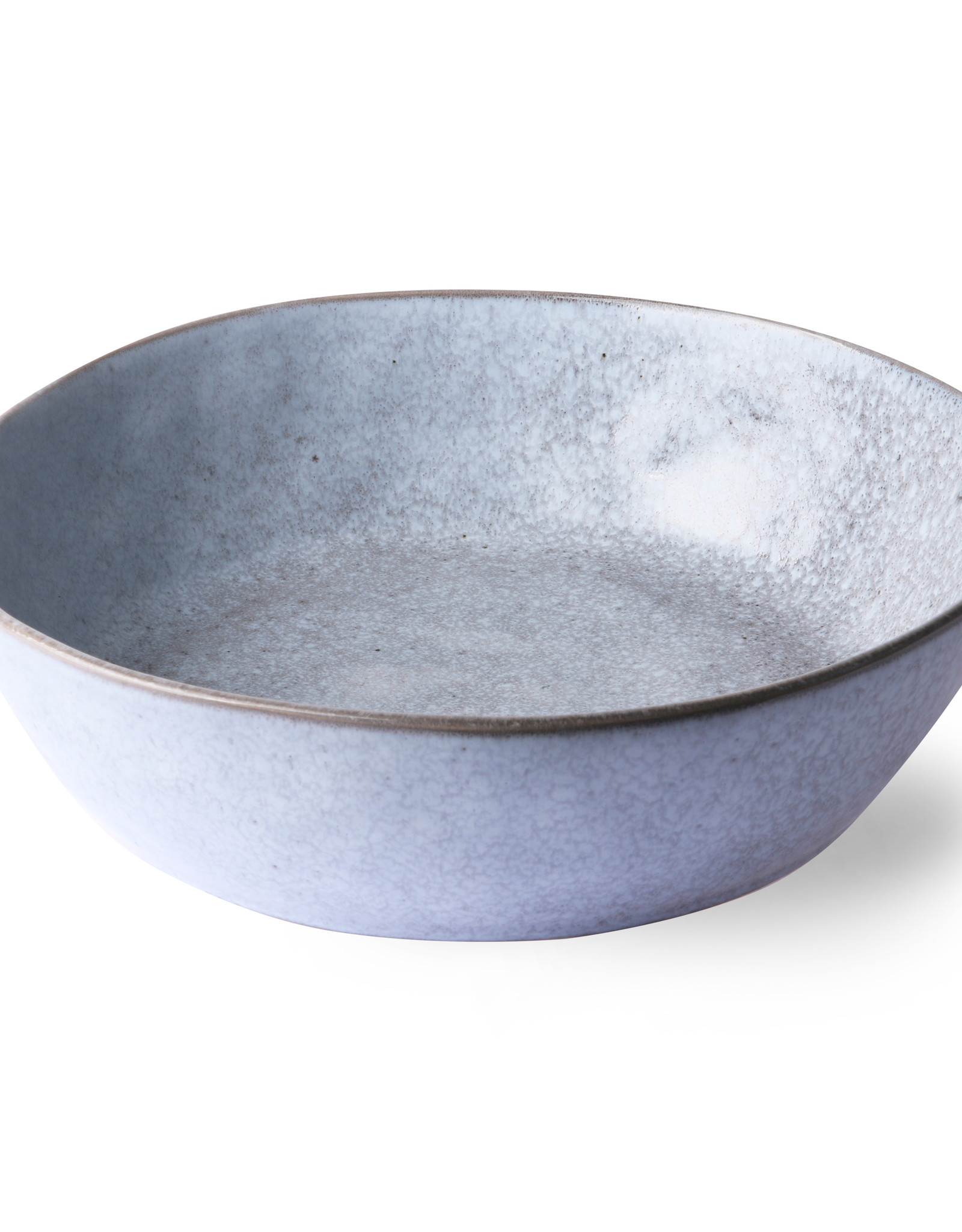 HK Living Bold & Basic ceramics: Bowl Large-rustic grey
