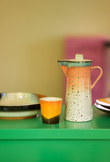 HK Living 70s ceramics: Salad Bowl-flower power