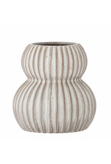 Bloomingville Vaas Guney Stoneware 13,5x14 cm-white