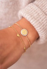 My Jewellery Armband Hearts Outline-gold