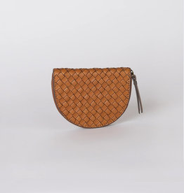 O My Bag Laura's Purse Woven-cognac (classic leather)