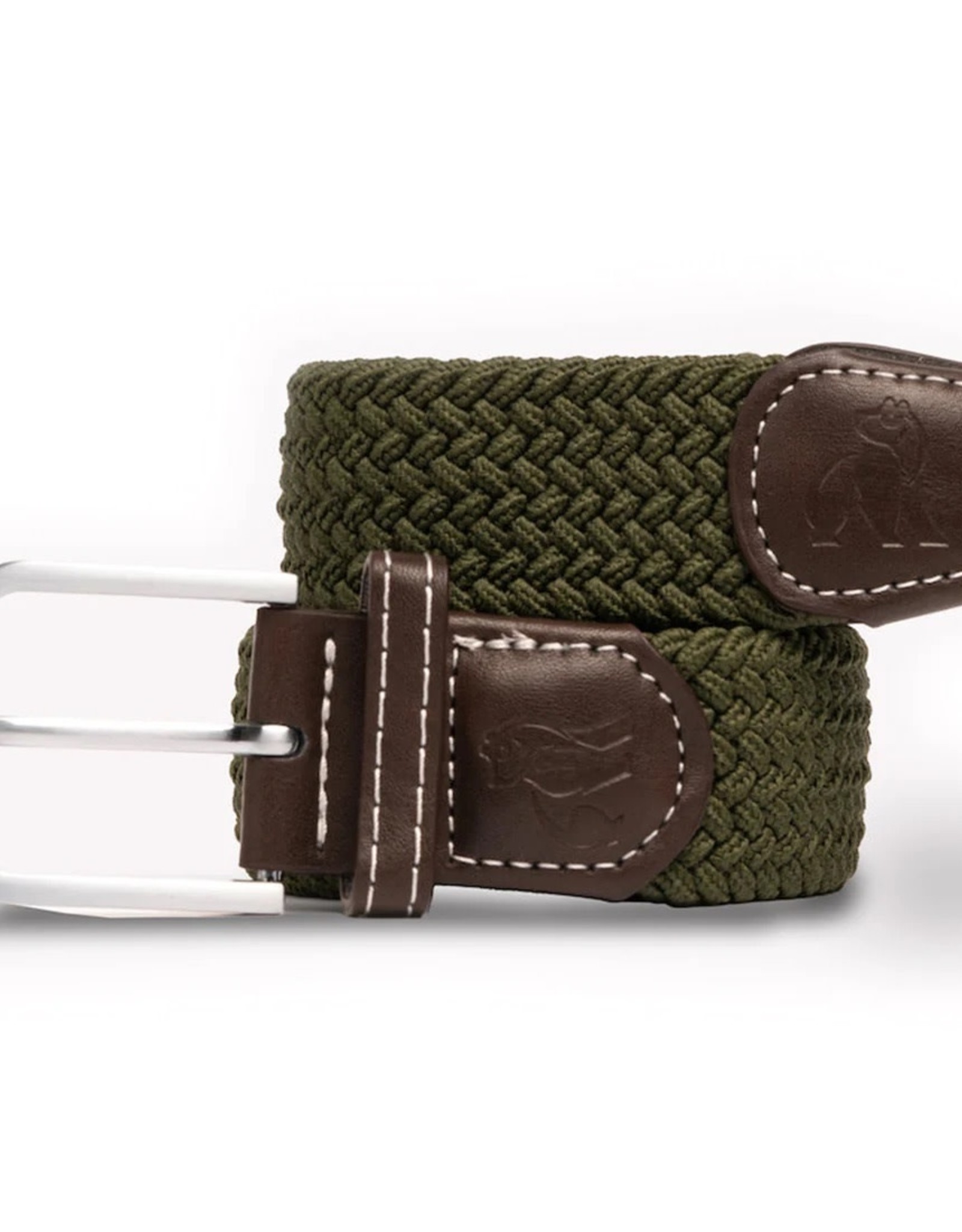 Swole Panda Woven Belt Recycled-khaki green