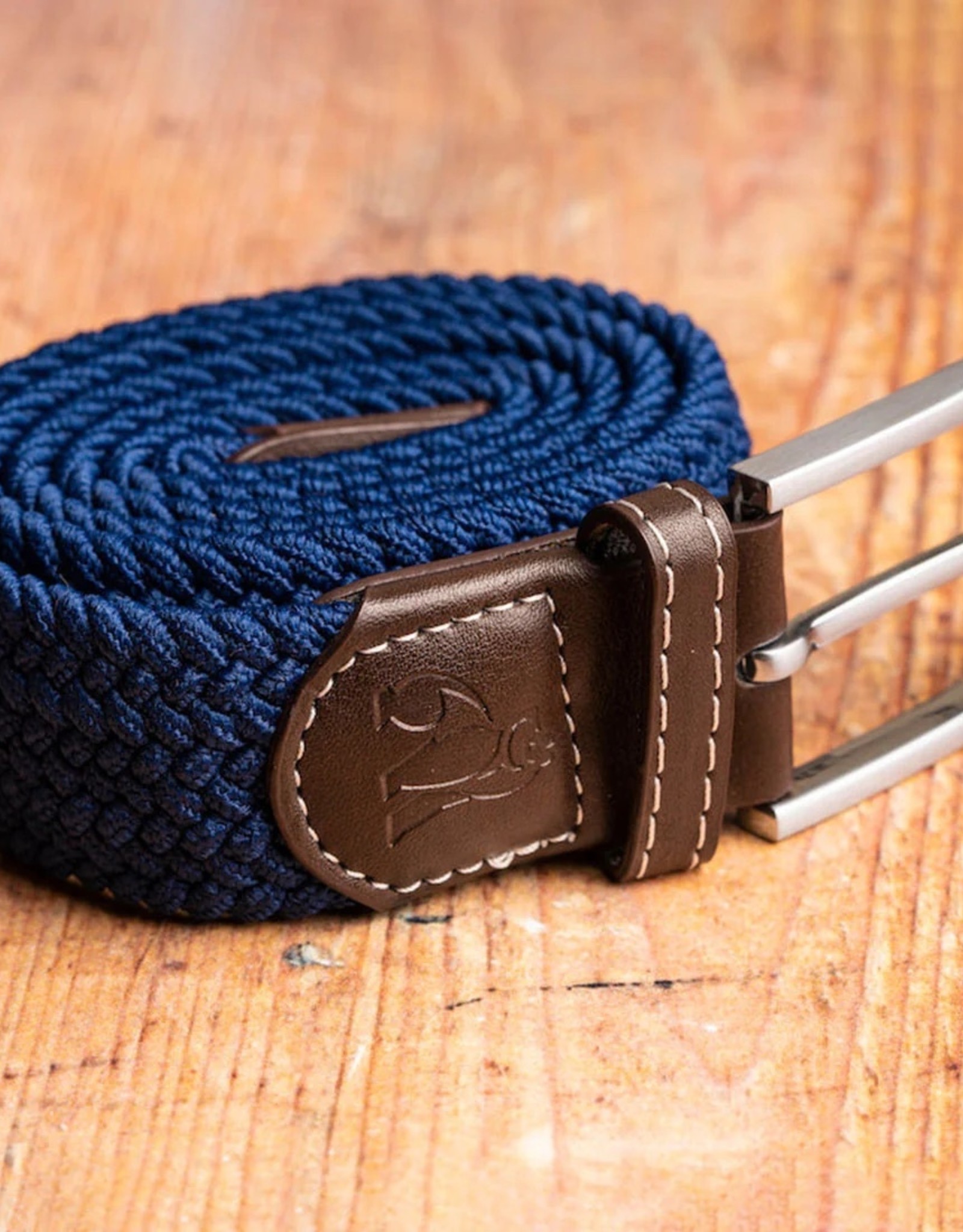 Swole Panda Woven Belt Recycled-navy