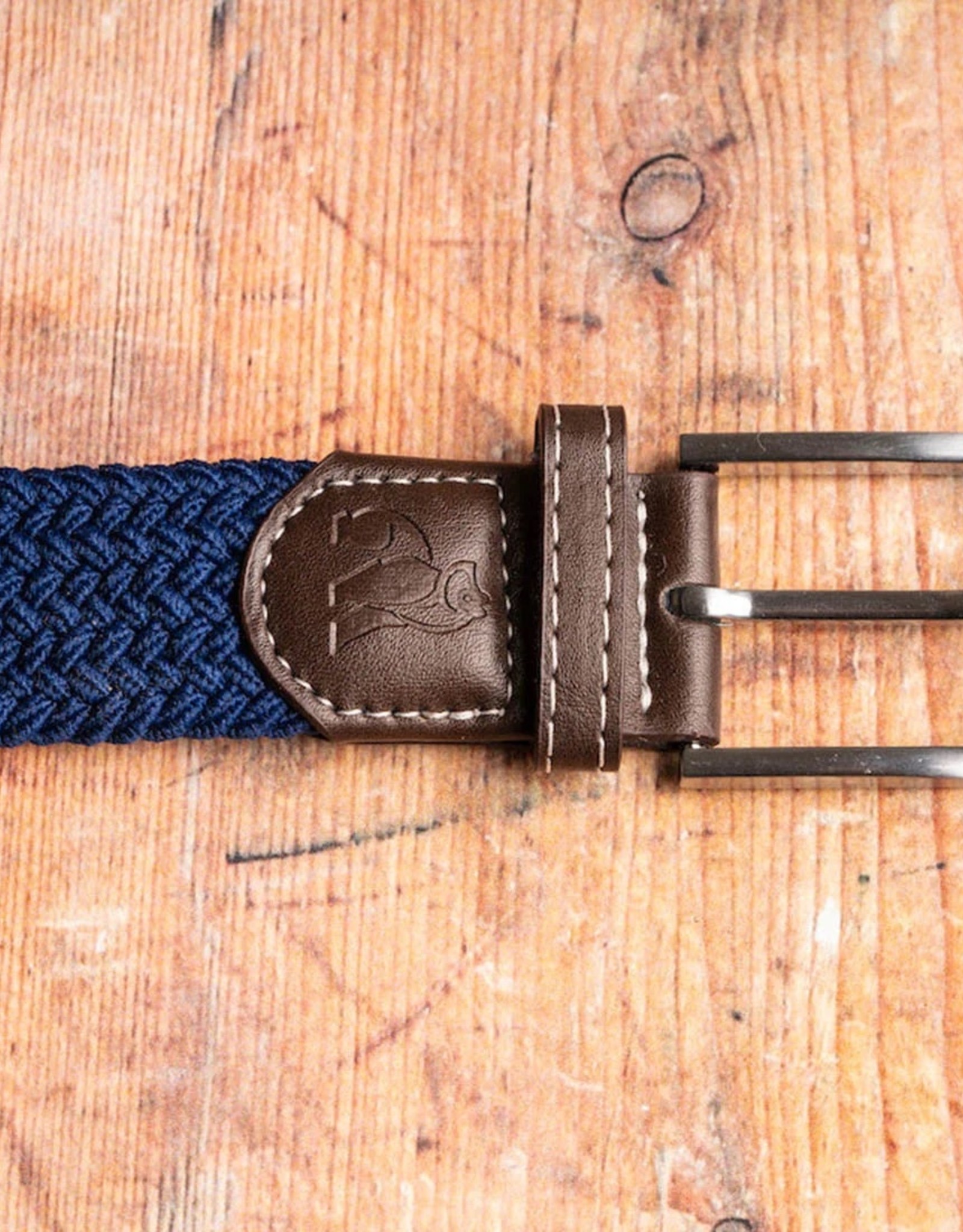 Swole Panda Woven Belt Recycled-navy