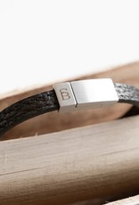 Steel & Barnett Men Bracelet Grady Leather-brown