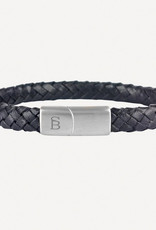 Steel & Barnett Men Bracelet Riley Leather-black