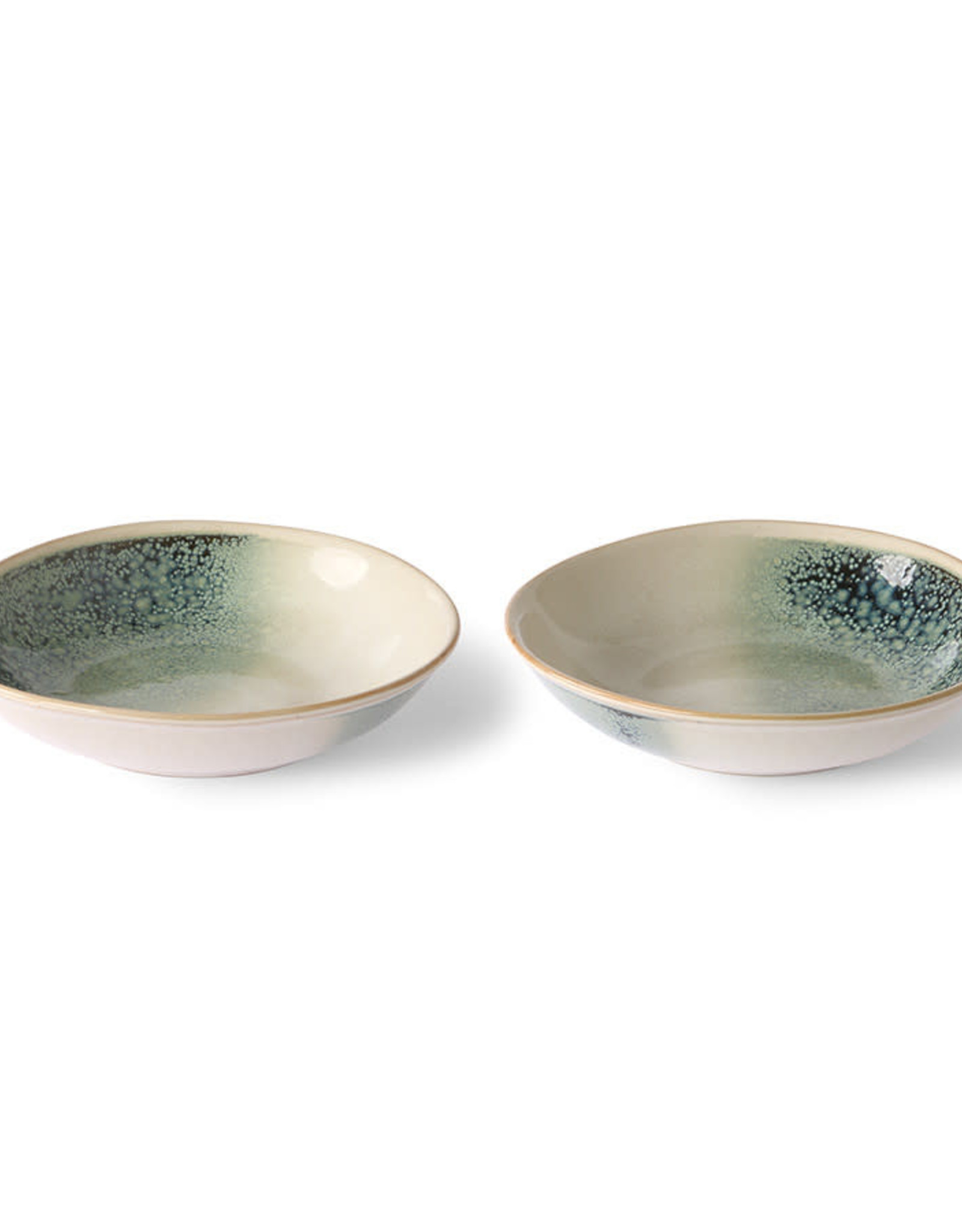 HK Living 70s ceramics: Curry Bowls (set of 2)-mist