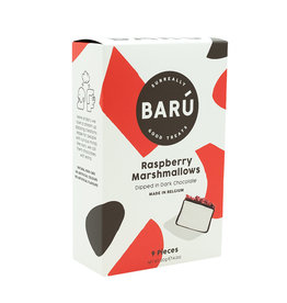BARÚ Baru Chocolate Marshmallows 120gr-puur/framboos