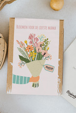 Blossombs Giftbox Mini 4 Blossombs 'Bloemen voor de liefste mama'-mix