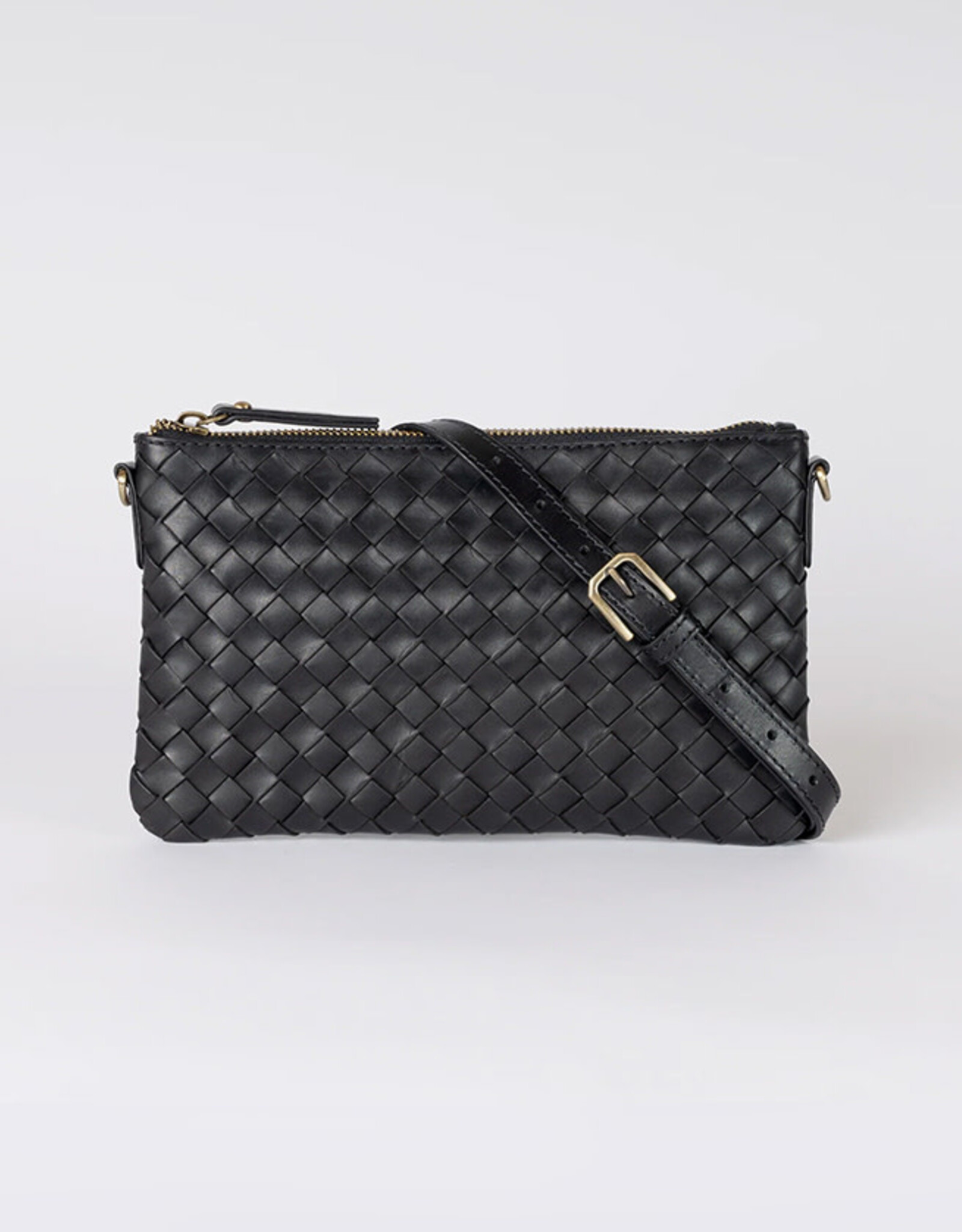 O My Bag Lexi Pouch Woven-black (classic leather)