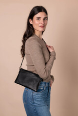 O My Bag Lexi Pouch Woven-black (classic leather)