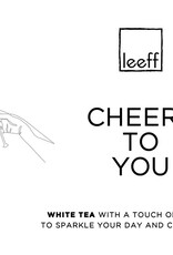 Leeff Theezak 'Cheers to You' Champagne Thee-witte thee/druiven/rozen