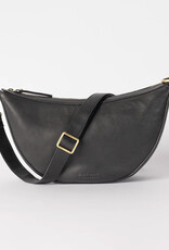 O My Bag Leo Bum Bag-black (Soft Grain leather)