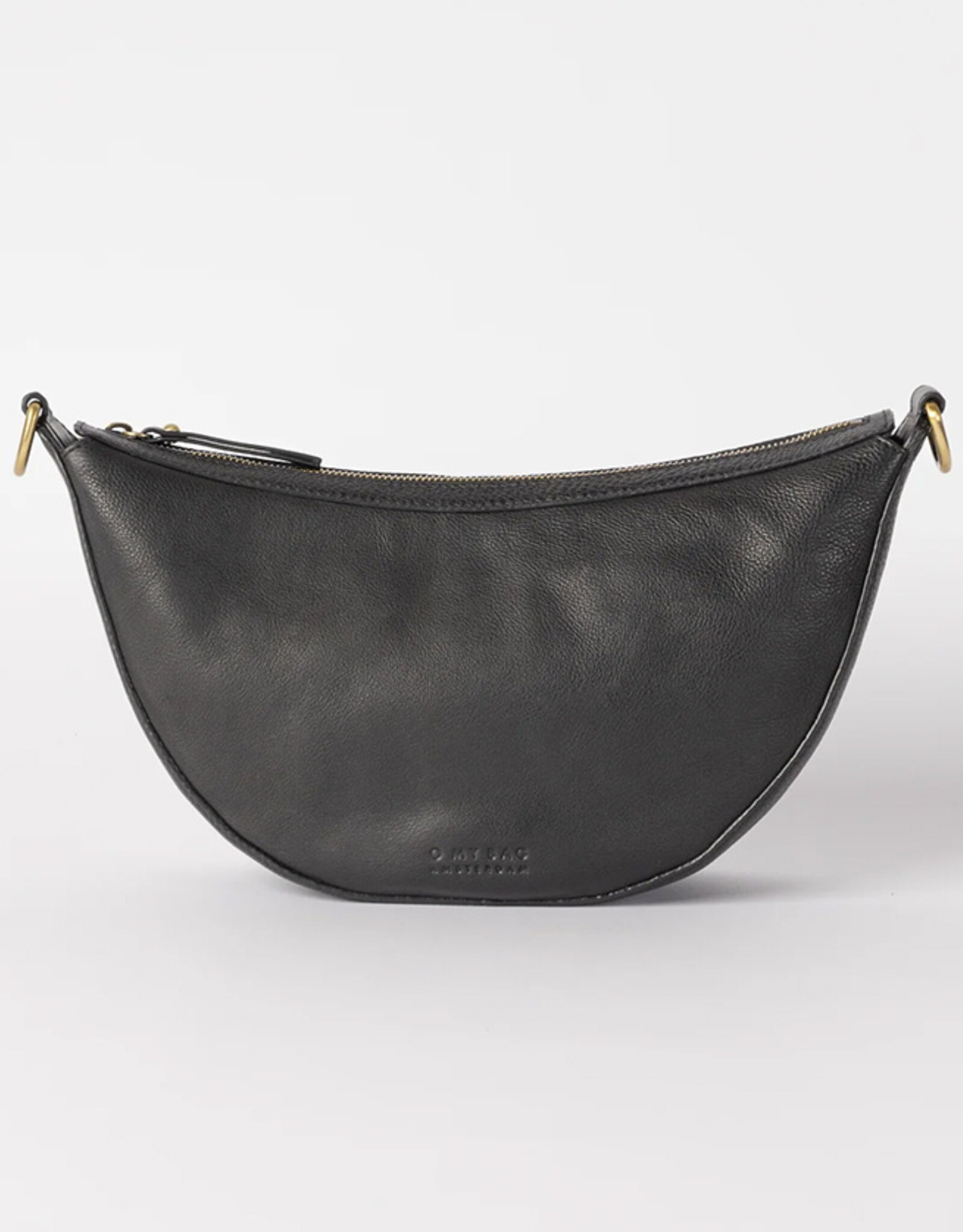 O My Bag Leo Bum Bag-black (Soft Grain leather)