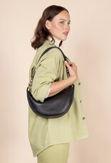 O My Bag Leo Bum Bag-black (Soft Grain leather)