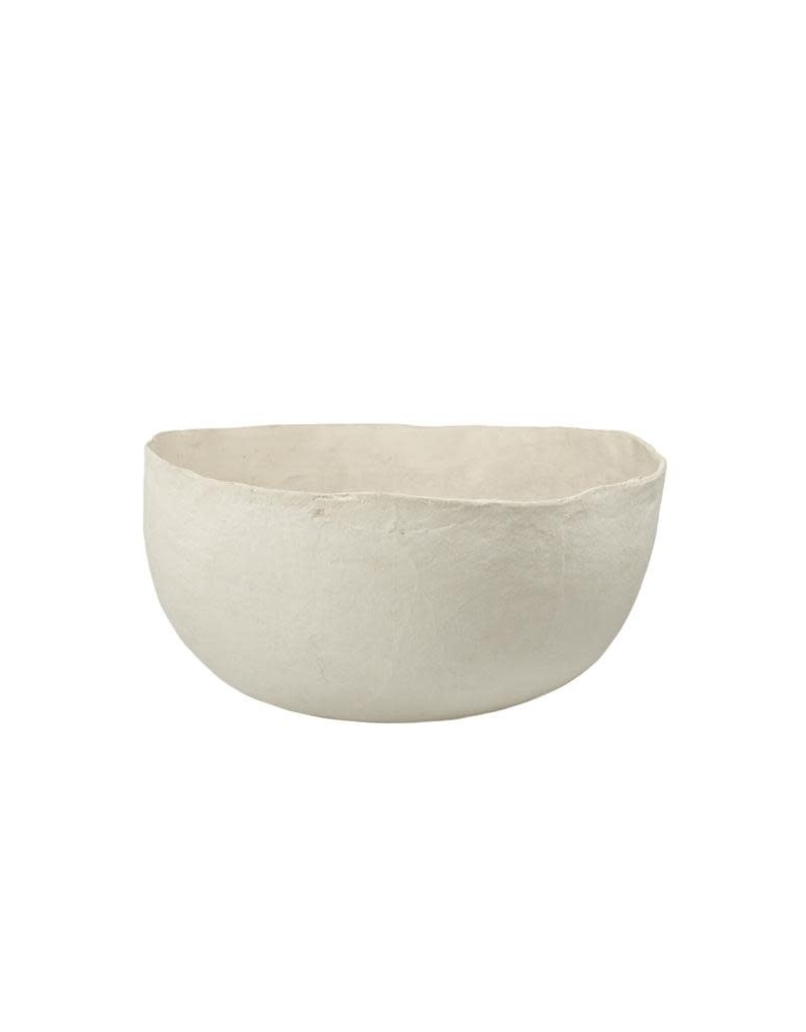 Leeff Kom Pim Rond Papier Maché 28x13 cm-beige