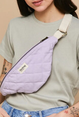 Hindbag Olivia Fanny Pack Quilted-lilac