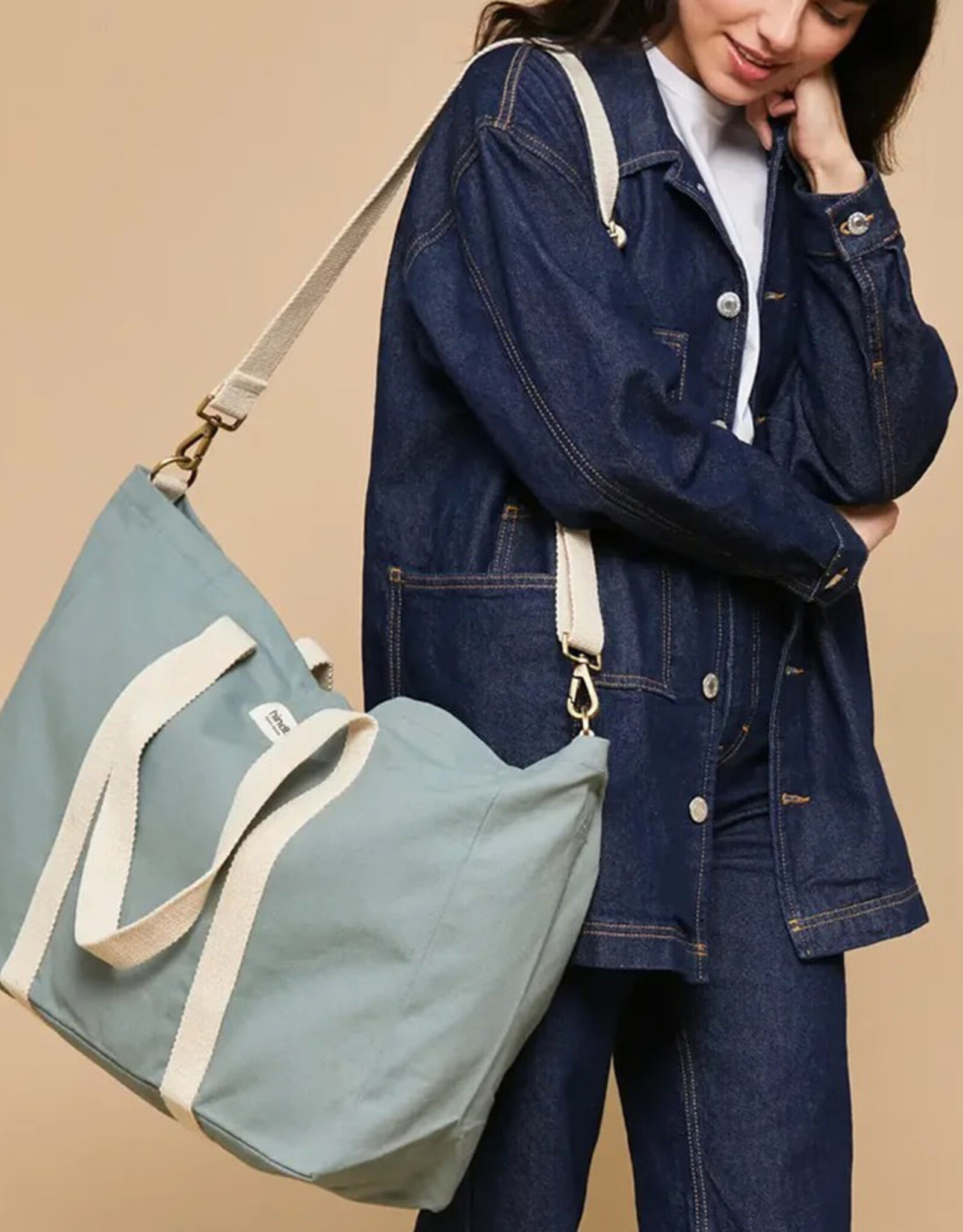 Hindbag Jean Weekend Bag-sage