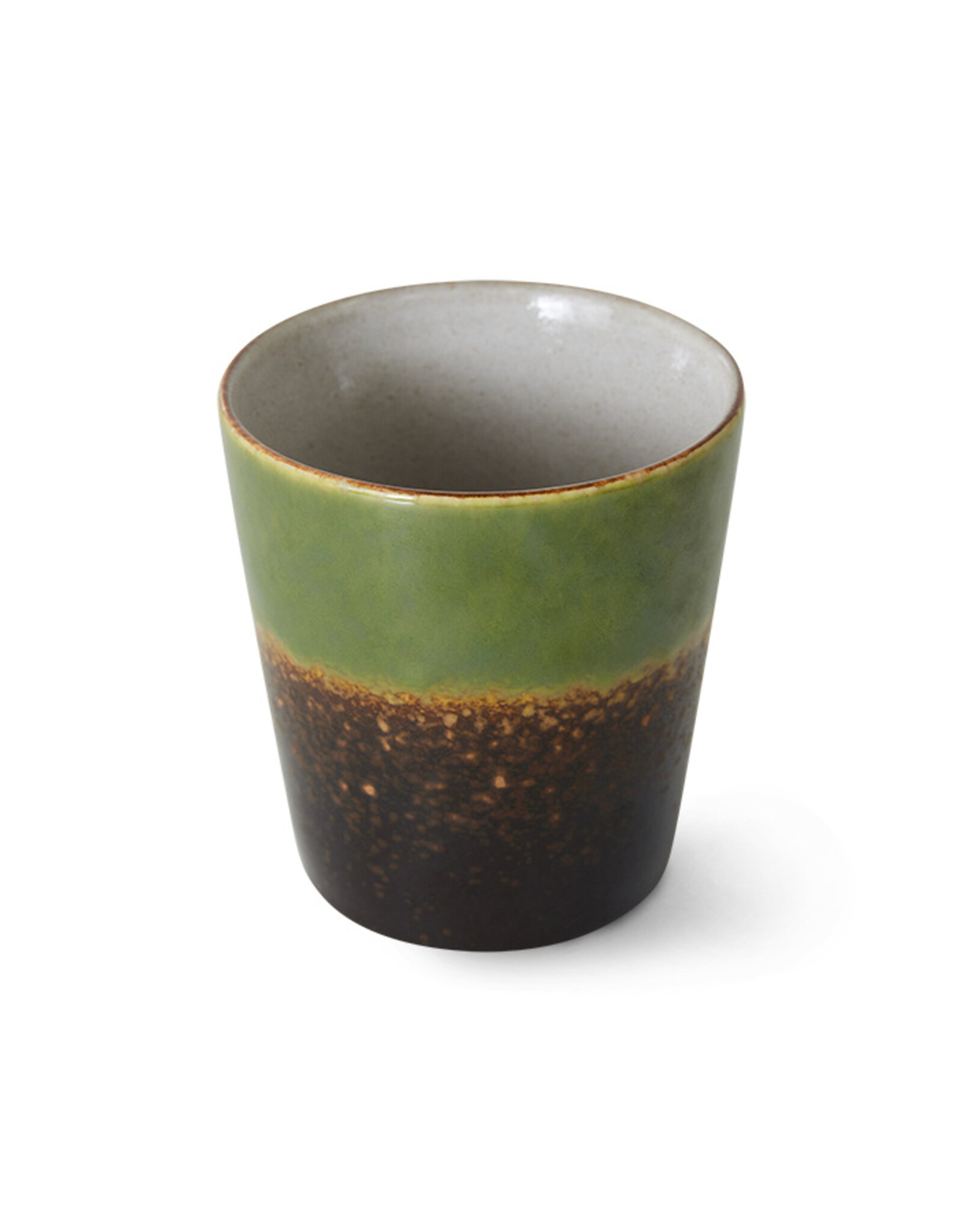 HK Living 70s ceramics: Coffee Mug-algae