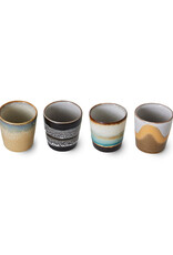 HK Living 70s ceramics: Egg Cups-granite