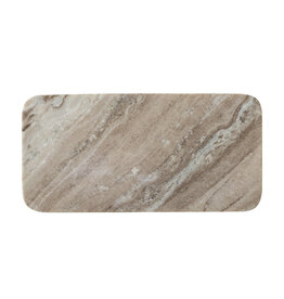 Bloomingville Tray Manuela 30,5x15cm-brown marble