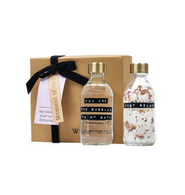 Wellmark Giftset Moment of Rest 2x200ml-badzeep/badzout