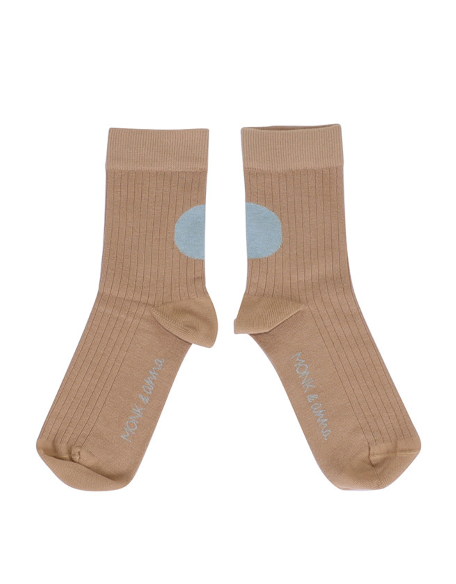 Monk & Anna Socks WOMAN Graphic Shape-sand