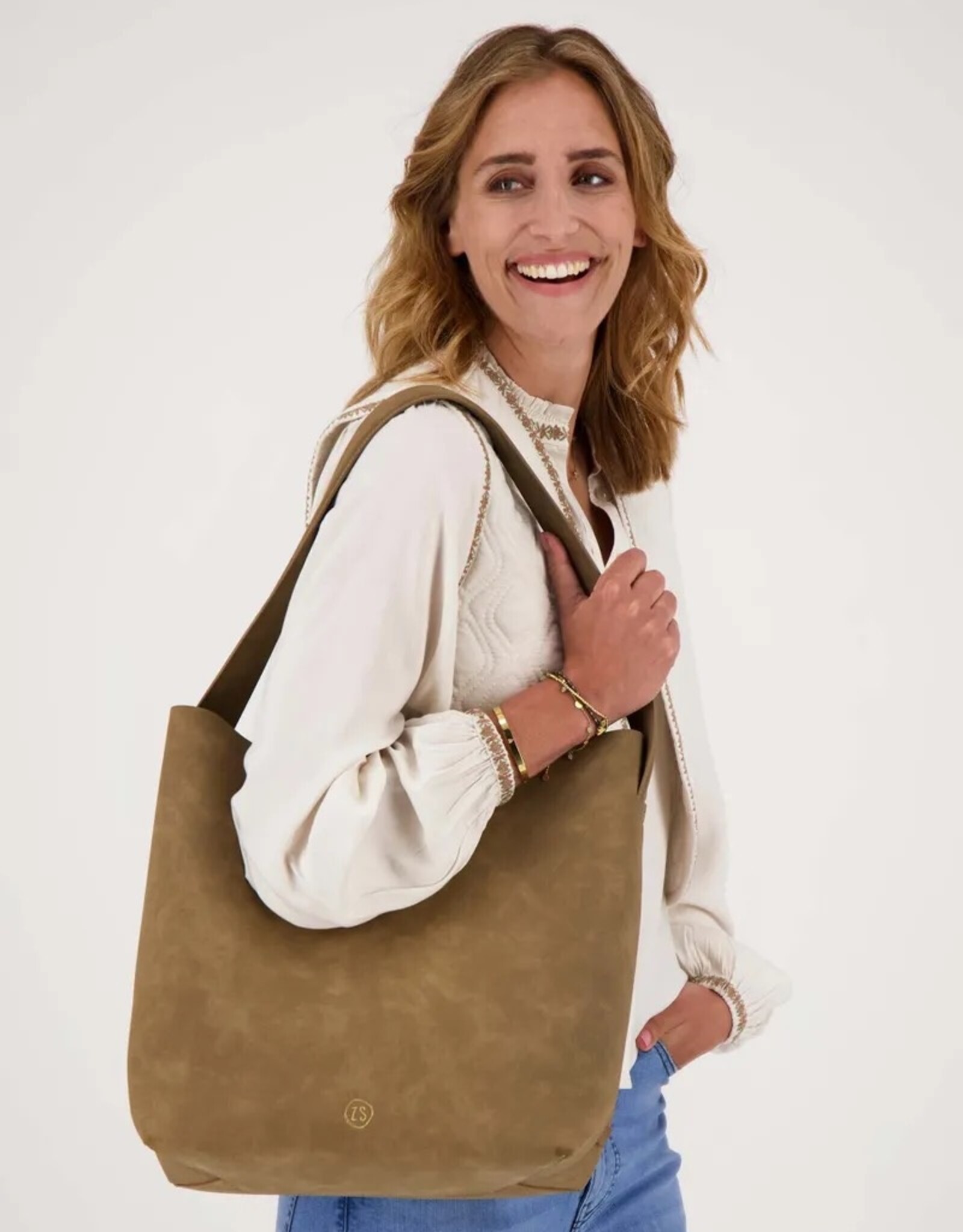 Zusss Shopper Large-bruin