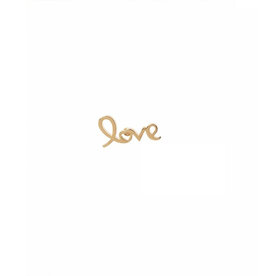 Ellen Beekmans Oorbel Single Stud 'Love'-gold