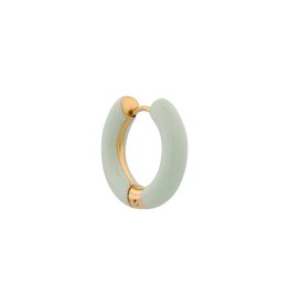 Label Kiki Oorbel Single Hoop Smint-gold