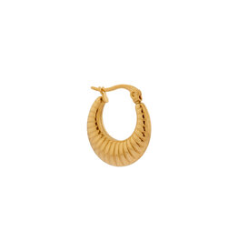 Label Kiki Oorbel Single Hoop Whale-gold