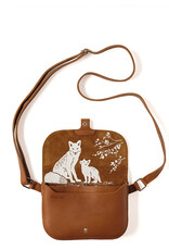 Keecie Bag Little Fox-cognac