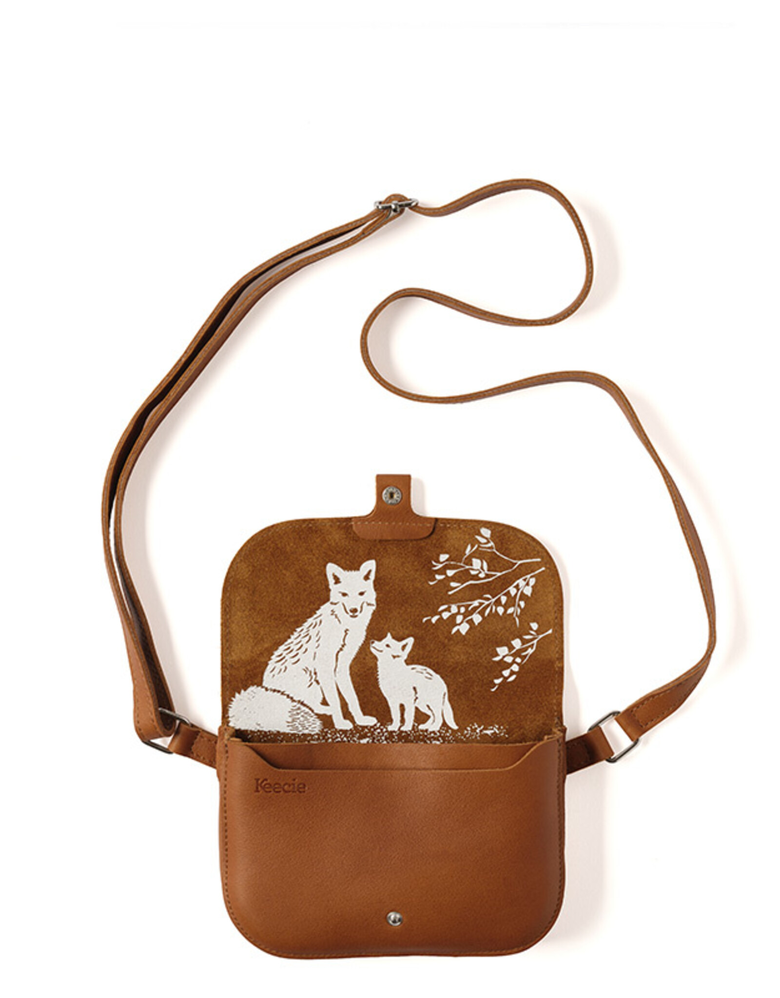 Keecie Bag Little Fox-cognac