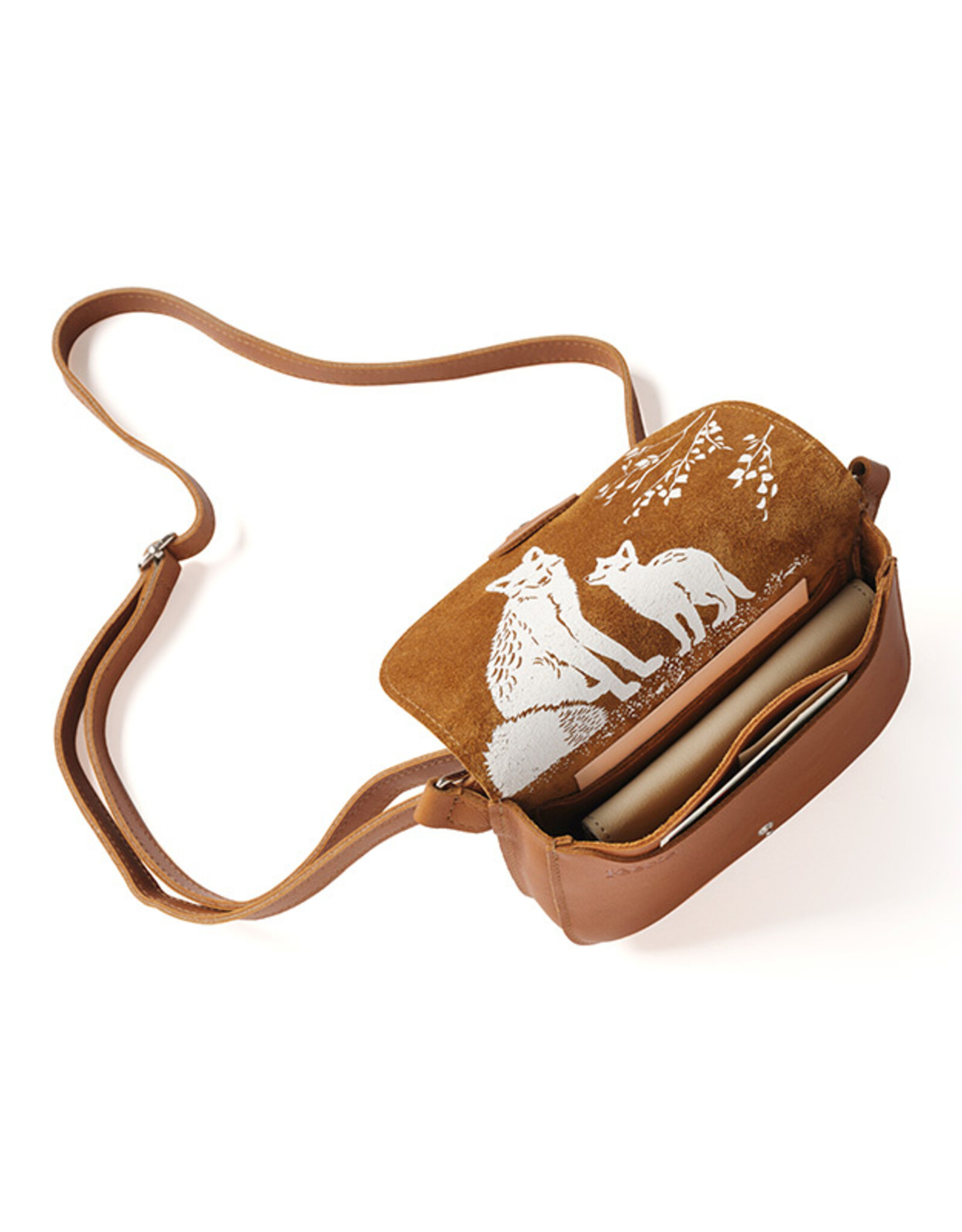 Keecie Bag Little Fox-cognac