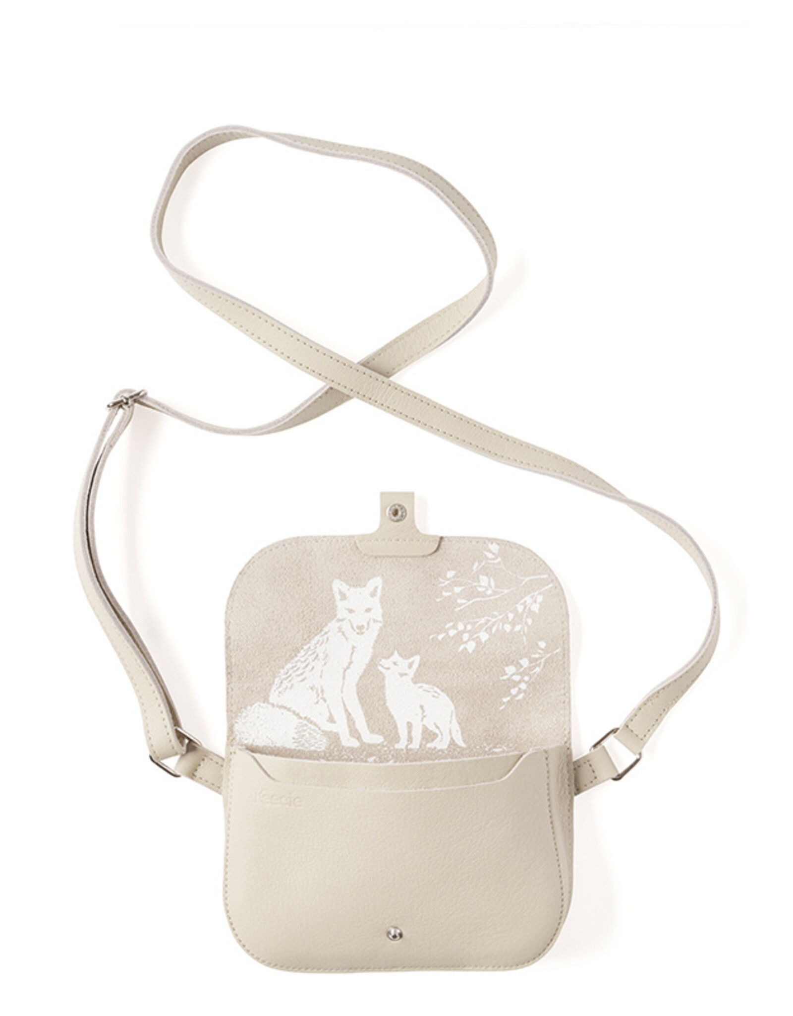 Keecie Bag Little Fox-cement