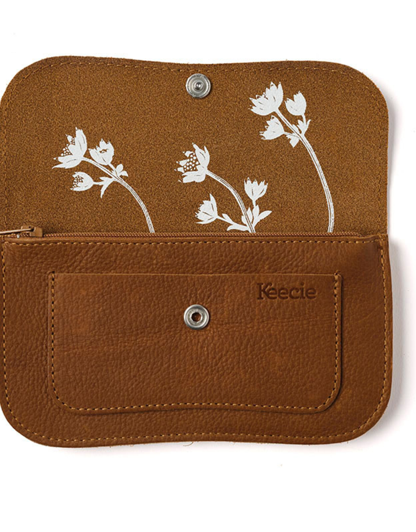 Keecie Wallet Medium Flash Forward-cognac