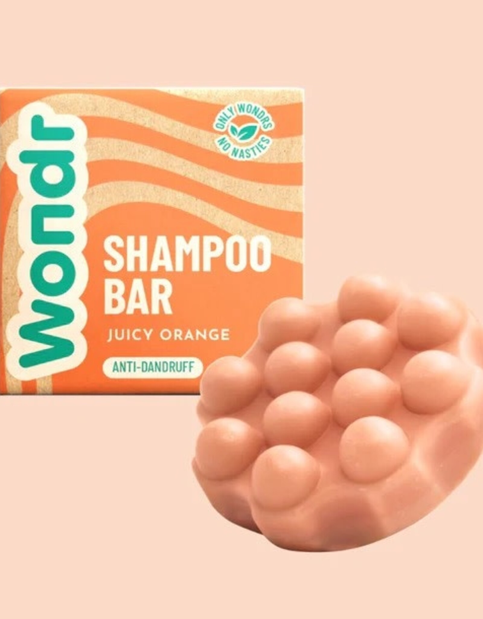 Wondr Shampoo Bar Juicy Orange-antiroos