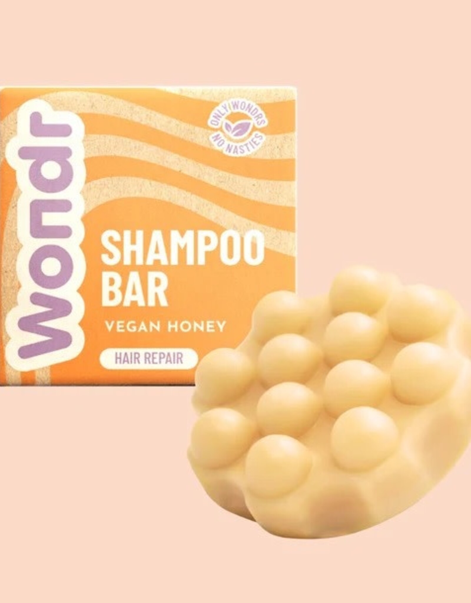 Wondr Shampoo Bar Vegan Honey-hair repair