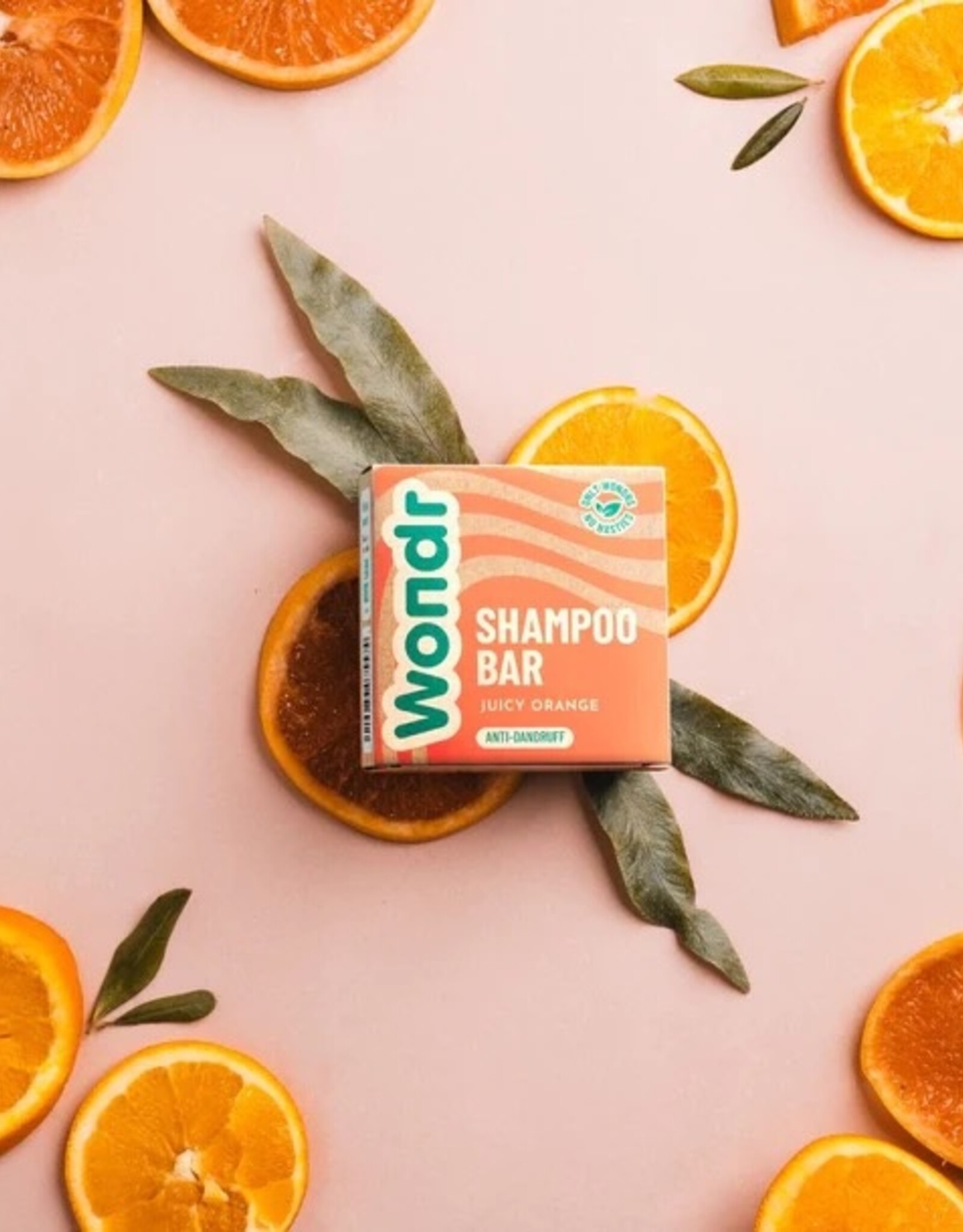 Wondr Shampoo Bar Juicy Orange-antiroos