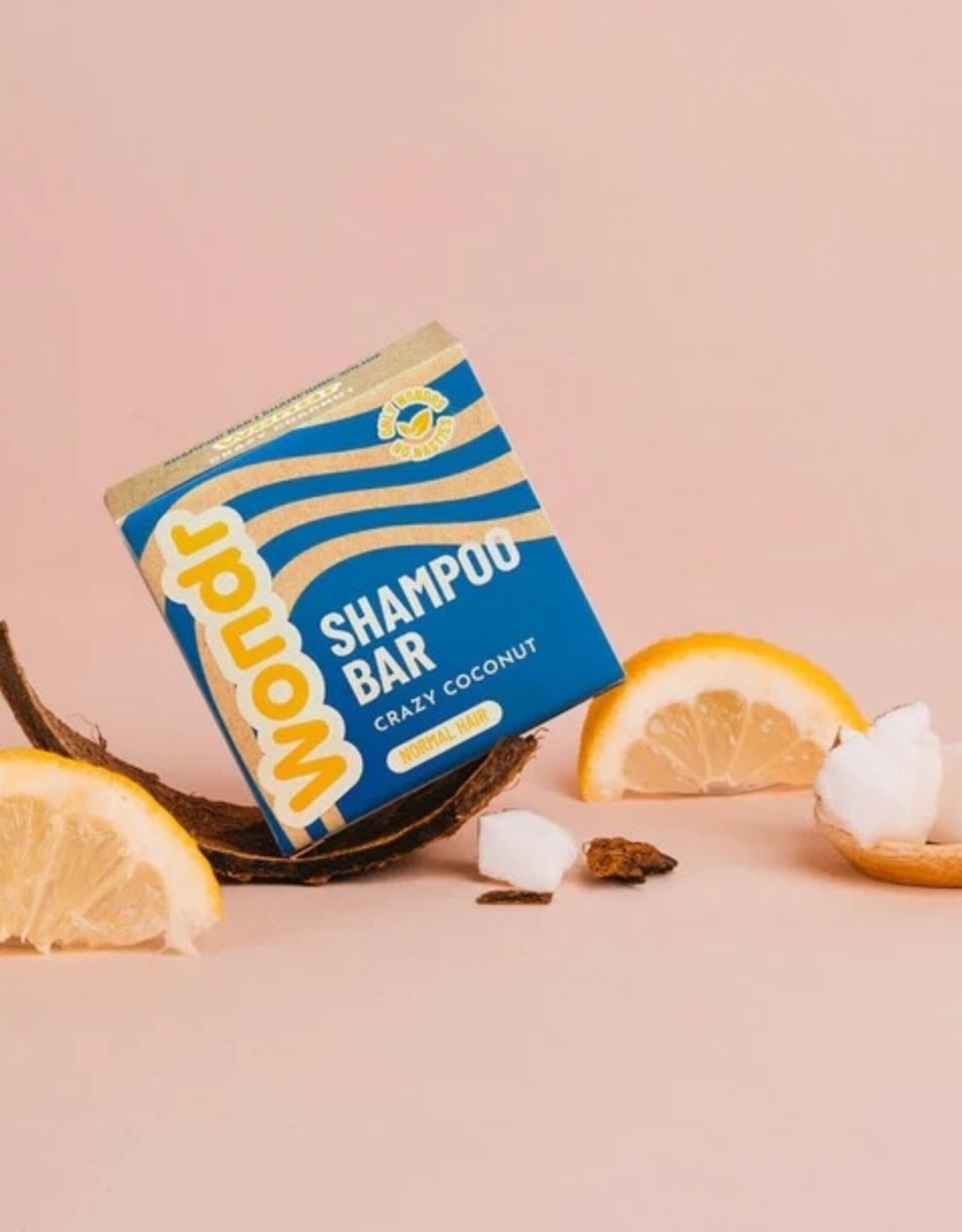 Wondr Shampoo Bar Crazy Coconut-normaal haar