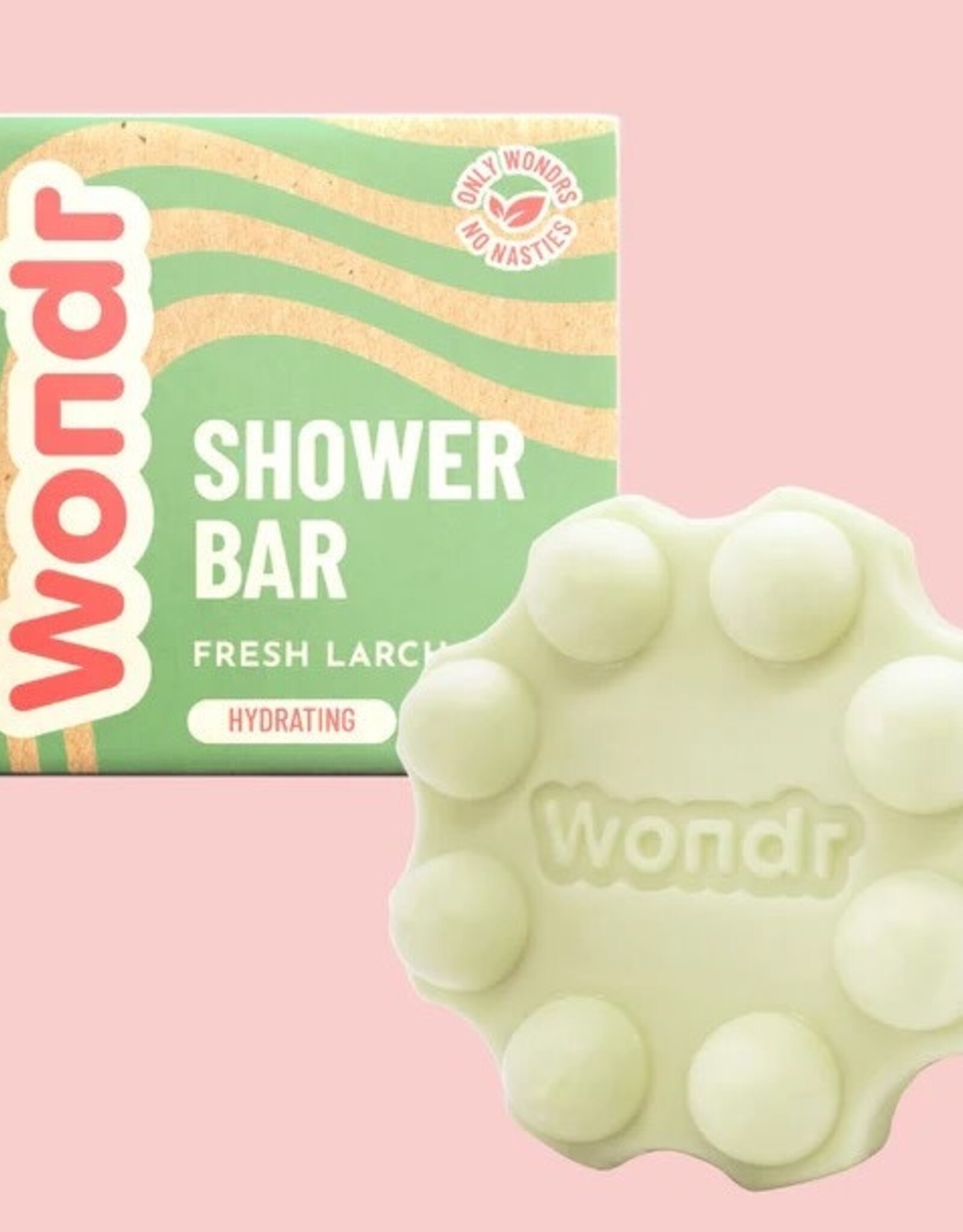 Wondr Shower Bar XL Fresh Larch-hydrating