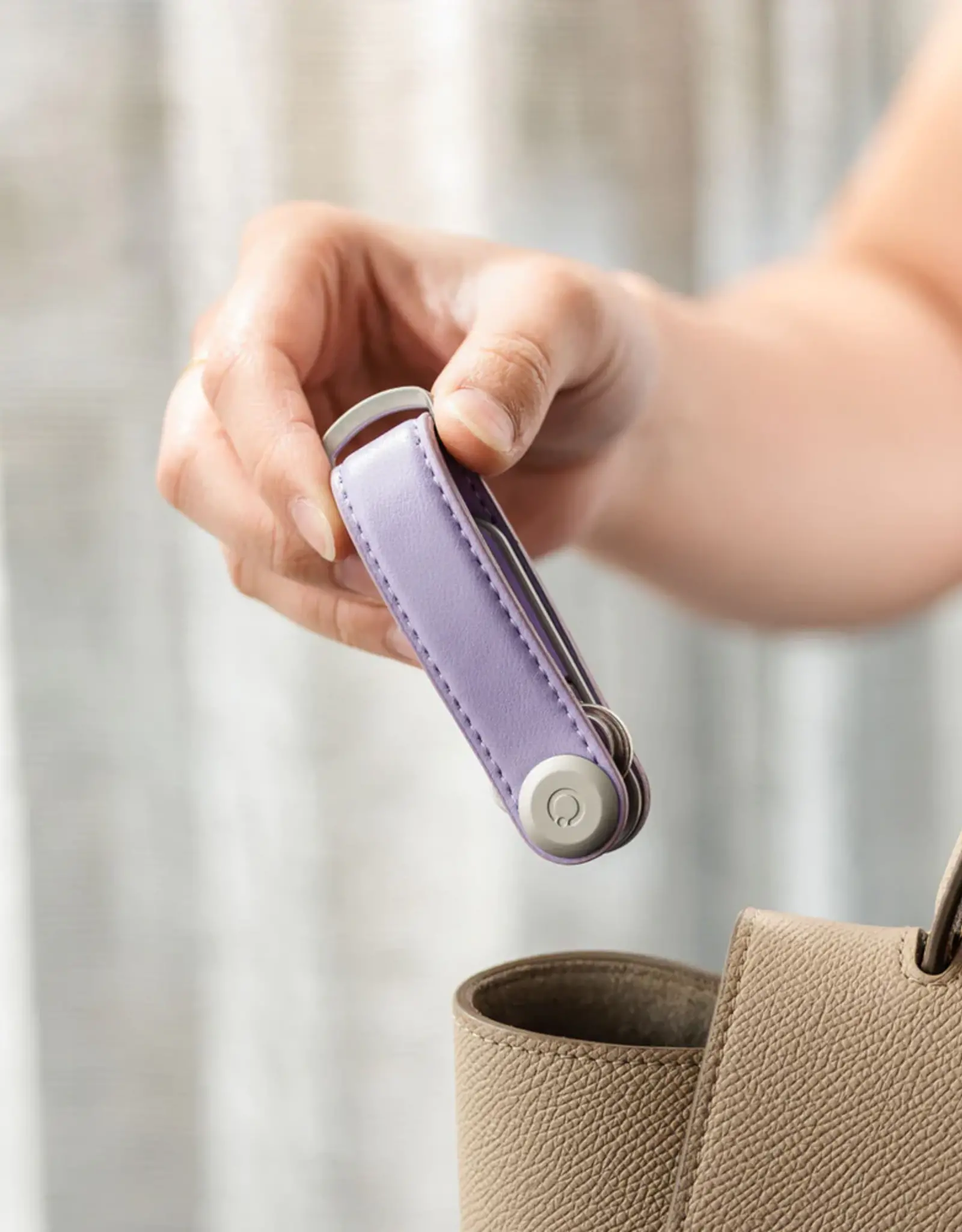 Orbitkey Orbitkey 2.0 Cactus Leather-lavender